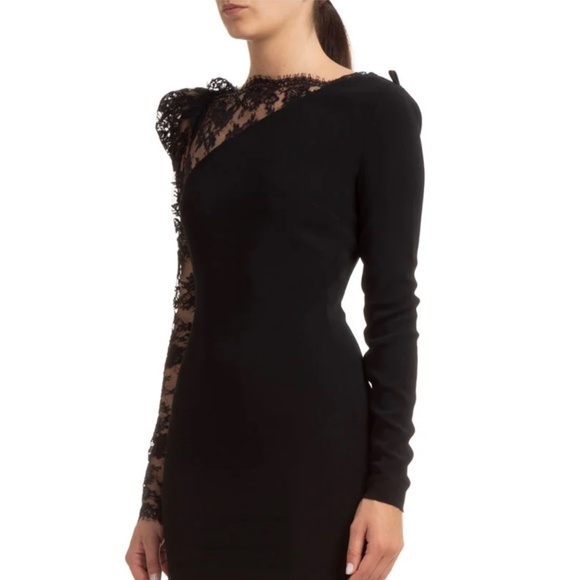 DSQARED2 Black Lace Embellished Mini Dress M/US6 (IT42) NWT - Picture 5 of 16